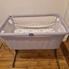 Chicco Next2Me Dream Side-Sleeping Crib - Grey