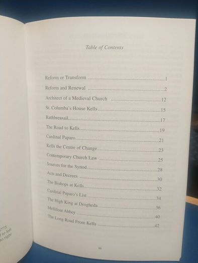 Synod of Kells - William Battersby