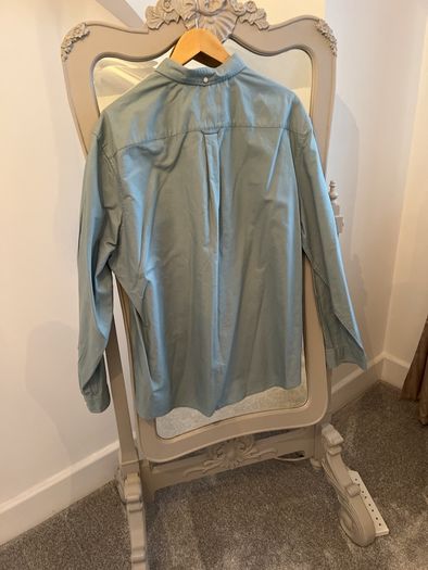 100% Cotton Light Sage Green Shirt size 2XL