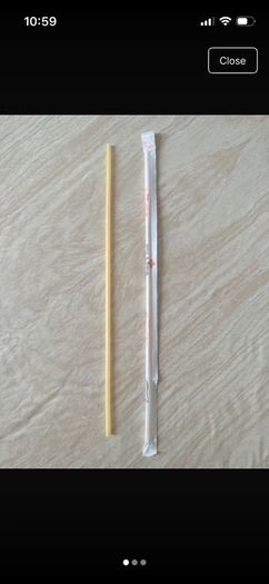 Coca Cola French Straws