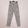 Lucy & Yak Cream Black Abstract Print Dana Mom Jeans W24R/6UK/34EU Image 8
