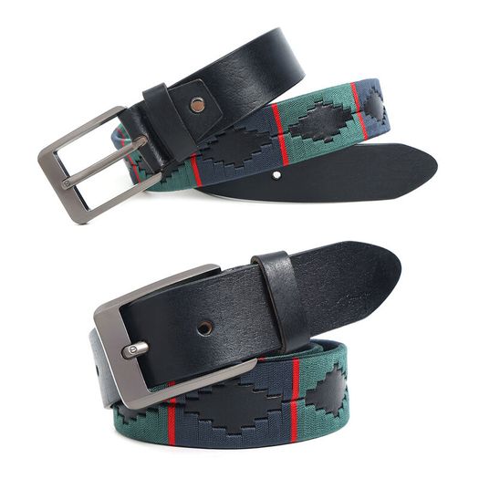 Unisex Genuine Leather Polo Belt Premium Multi-Color Designer Belt