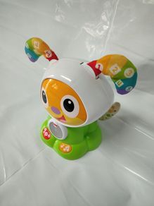 Fisher Price Bright Beats Dance & Move Green BeatBowWow Light Up Puppy Dog