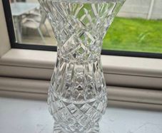 Cavan Crystal vase