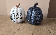 2 halloween pumpkins