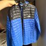 The North Face Blue & Black Lightweight Puffer Jacket Image 2