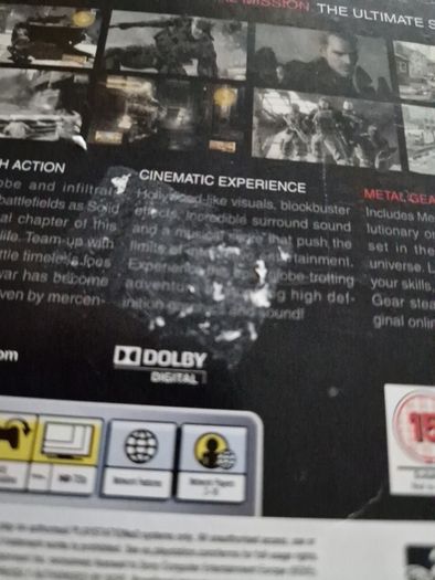 Metal Gear Solid 4 PlayStation3 Ps3 Games Original