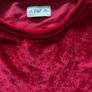 Red velvet Girls Dress 3-4years Image 3