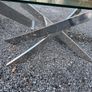 Glass coffee table Image 3