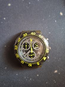 Swatch chronograph watch