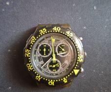 Swatch chronograph watch