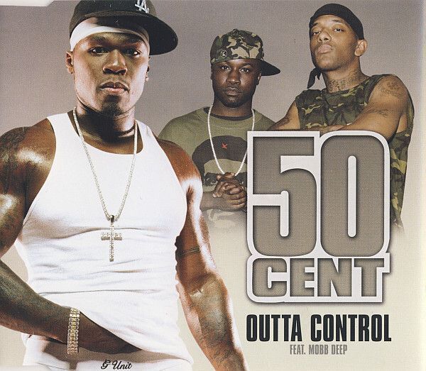50 Cent Feat. Mobb Deep "Outta Control" CD, Promo