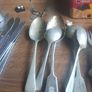 Old Vintage Irish Cutlery / Fork/ Spoon/ Knife Image 4