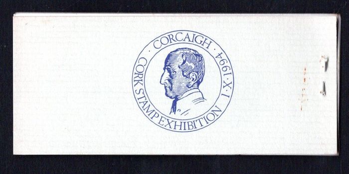 1994 Ireland Cork Philatelic Exhibition Booklet . Contains 2 X 32p Edmund Rice Commemorative Stamps No 71