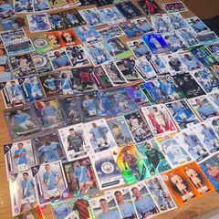 Manchester city premier league football cards and stickers bundlr foden rookie Haaland