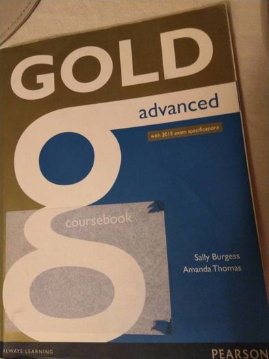 Gold advanced English coursebook