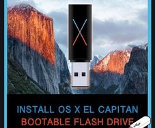 Mac Os x El Capitan recovery, restore & repair USB flash drive