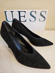 GUESS suede high heel court shoes size 6.5 UK new & boxed bank holiday sale