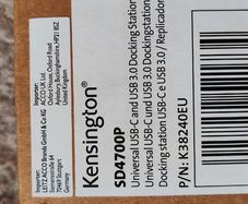 Kensington docking station new