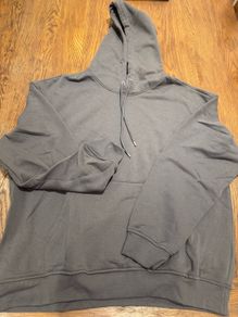 Grey Loose Fit Hoodie (size XXL)