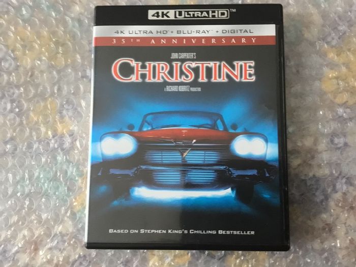 Christine 4K  Stephen King 35th Anniversary Edition American Import