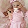 Reborns By Laura.  Pink Baby Emily.  Lifelike, Weighted, Heavy Reborn Doll.  Welcome To View Image 3