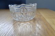 Vintage Etched Glass Bowl for Sale