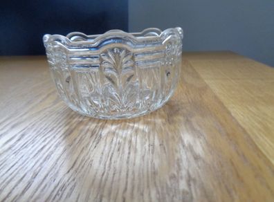 Vintage Etched Glass Bowl for Sale