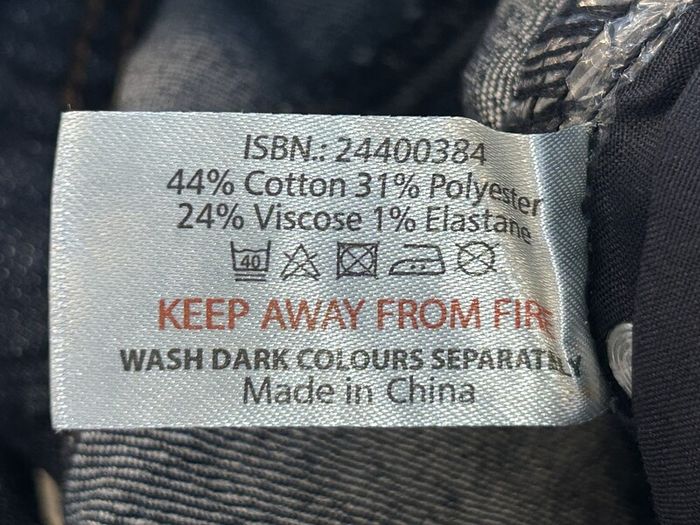 Brand-new Straight Leg Indigo Jeans Size: UK 20 / EU 48