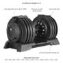Hit Fitness Adjustable Dumbbells Image 4
