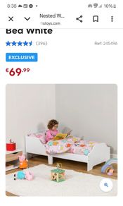 toddler bed