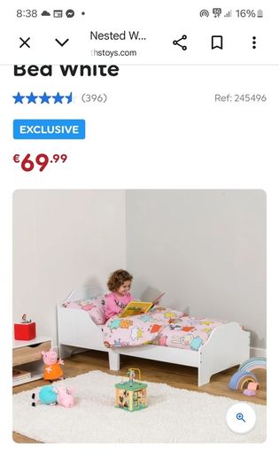 toddler bed