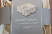 3 x pop up storage baskets