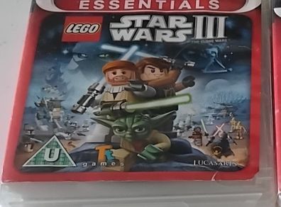 Lego star wars III the clone wars ps3 (used