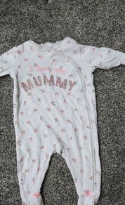 Next baby girl sleepsuit