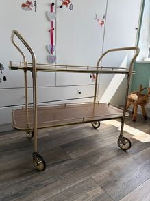 Vintage drink trolley