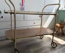 Vintage drink trolley