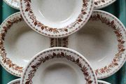 6 x Vintage Dudson Bowls