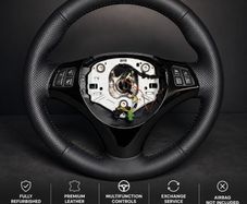 Fully Refurbished BMW E-Series Steering Wheel