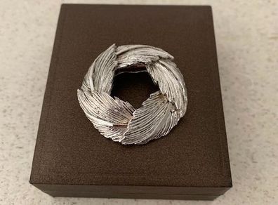 Mid Century Scarf Brooch