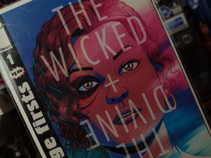 The Wicked + The Divine ! First Issue !  Image Firsts Edition Second Printing ! 2015 ! by Image Comics !