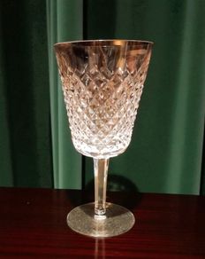 Waterford crystal Alana diamond cut water claret