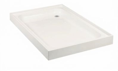 Clearance Shower Trays JT Ultracast 1000 x 900mm 4Upstand AntiSlip Tray McAlpine Waste
