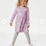 Marks & Spencer Pure Cotton Dalmatian Dress Age 3-4 EUC Image 5
