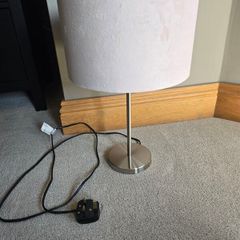 Pink table lamp