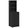 Highboard Black oak 40 x 41 x 135 cm Image 2