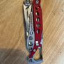 leatherman style red mini tool edc fishing camping hiking Image 2