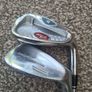 Masters Pitching wedge and Slazenger Sand wedge golf club irons Image 3