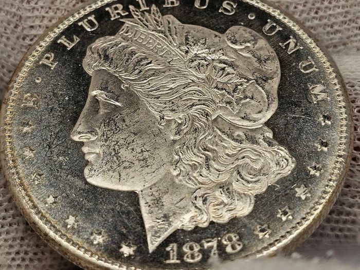 USA United States 1887 S Silver Morgan Dollar Beautiful Uncirculated Lustrous Prooflike Frosty!