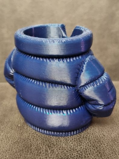 3D printed Nike puffer jacket pen holder